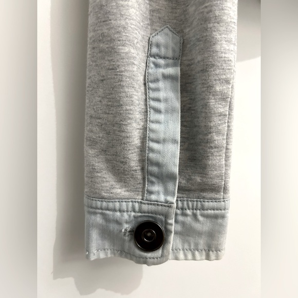 Pieces Kensie Cropped Jean Jacket Small - Picture 6 of 12